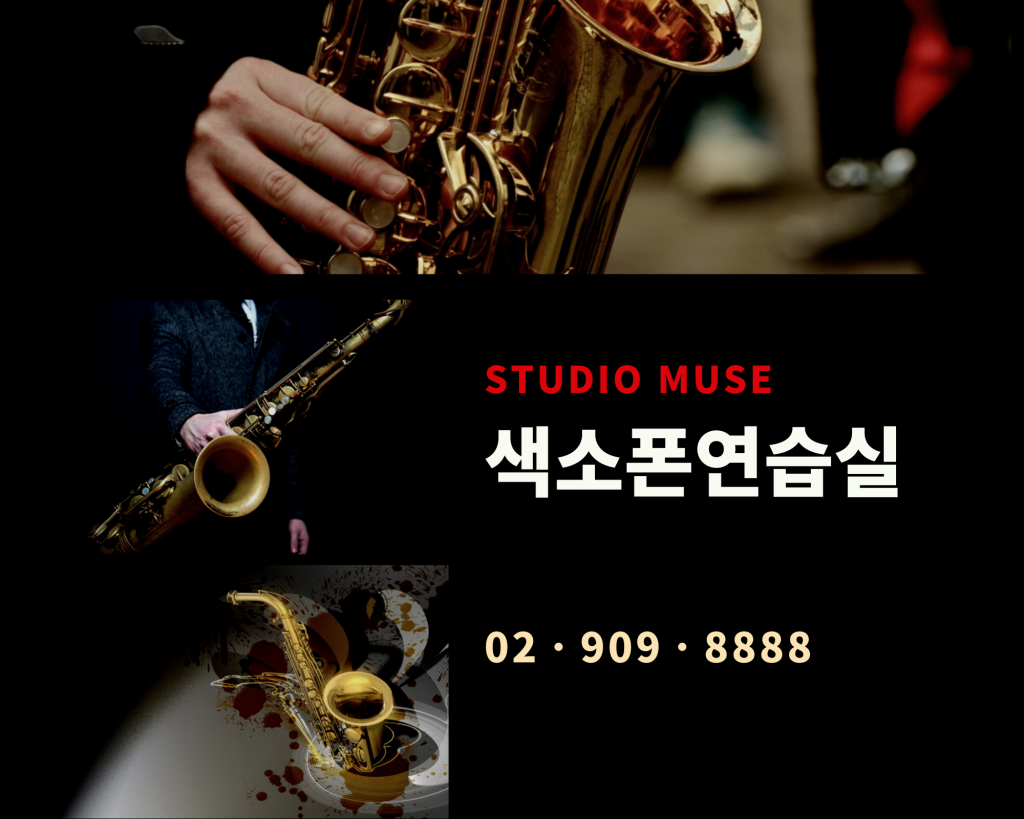 색소폰드럼연습실 studio MUSE