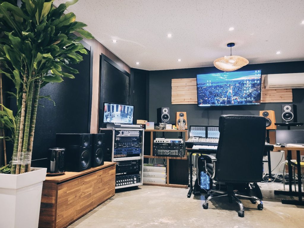 스튜디오율 녹음실