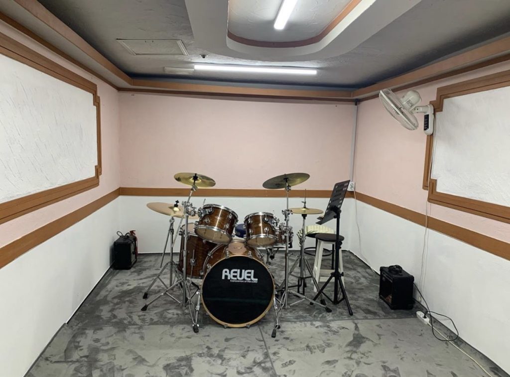 강릉드럼학원 -  연습실